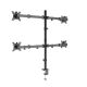 3. GEMBIRD Schreibtischarm/Halterung für vier Monitore (verstellbar), 13"-32"