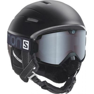 6. Salomon Ranger 4D Black MAT Skihelm 377718