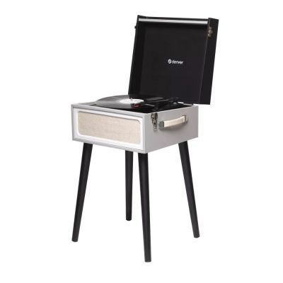 4. Retro-Plattenspieler mit FM-Radio, Bluetooth und USB Denver