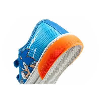 7. Leomil Sonic Kinder Sportschuhe Leichte Sneakers mit Klettverschluss Blau und Rot
