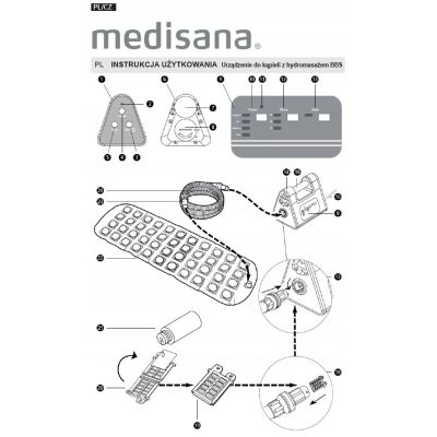 14. Bath Spa Neue Medisana BBS Badematte
