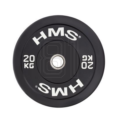 27. HMS BLACK BUMPER Olympiascheibe 20 kg BBR20 