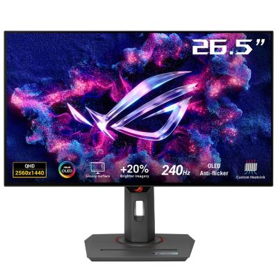 9. ASUS ROG Strix OLED XG27AQDMG Computermonitor 67,3 cm (26,5") 2560 x 1440 px Quad HD Schwarz
