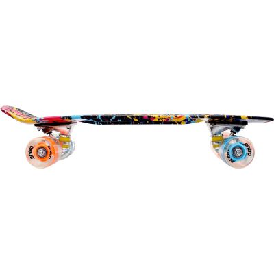 10. PLASTIK-SKATEBOARD 22 ZOLL ENERO GRAFFITI LED 1030845