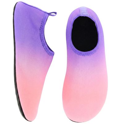 11. Junior-Wasserschuhe aus pink/lila XQMAX Neopren, Größe 34