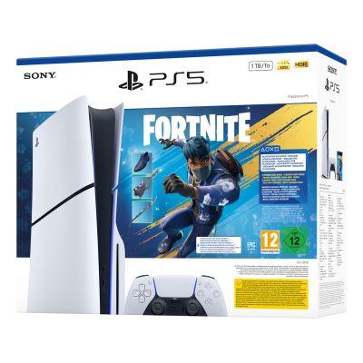 20. PlayStation 5 Slim + Fortnite: Blühendes Chaos