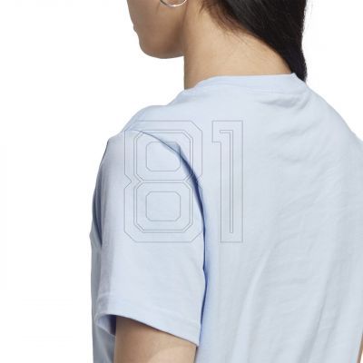 4. adidas Loungewear Essentials Slim Logo Tee W IC0637