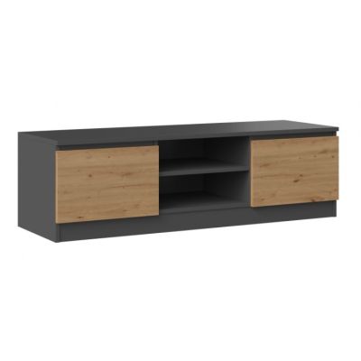 4. TV-Schrank 120x40xH36 anthrazit/artisan