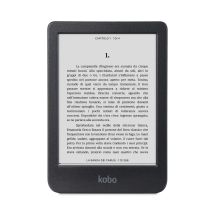 Kobo Clara E-Book-Reader, Schwarzweiß, 6" E-Ink, Carta 1300 HD, 16 GB, WLAN, Schwarz