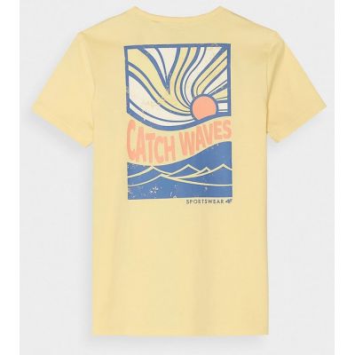 2. T-Shirt 4F Jr 4FJWSS24TTSHM1136 73S