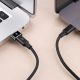 15. Baseus Mini USB-C-zu-USB-A-Adapter – Schwarz