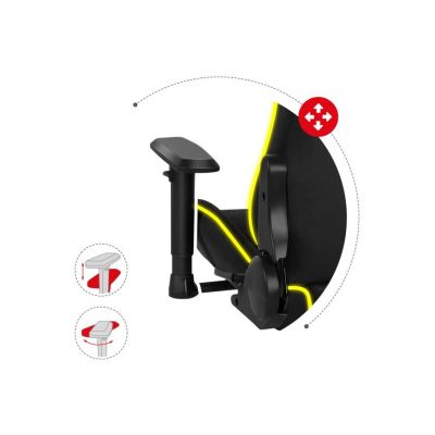 6. Huzaro Force 6.3 RGB Mesh Gaming-Stuhl