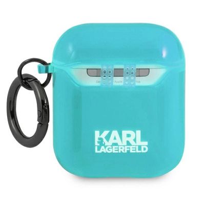 2. Karl Lagerfeld Choupette Case für AirPods 1/2 - Blau