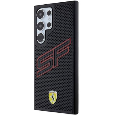 2. Ferrari Big SF Perforierte Hülle für Samsung Galaxy S24 Ultra – Schwarz