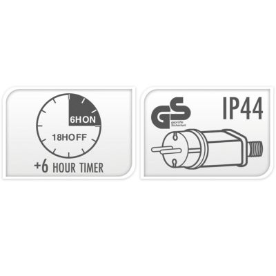 3. Weihnachtsbaumbeleuchtung, 710 LED-Lichterkette, Weiß/Warmweiß