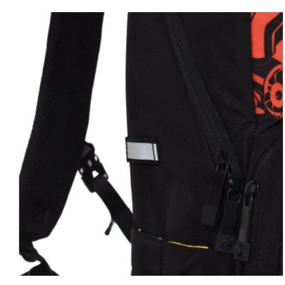 5. Kinderschulrucksack für den Kindergarten, rot, 18 l, Lego Ninjago Optimo Plus - 20222-2302