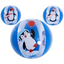 Aufblasbarer Strandball 50 cm Pinguin Magic Ink 53060