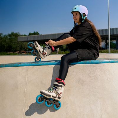 7. Wozinsky M BMX-/Scooter-Helm – Rosa Farbverlauf