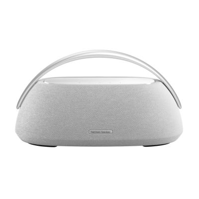 2. Harman/Kardon Go + Play 3 Tragbarer Stereo-Lautsprecher, Grau/Silber, 160 W