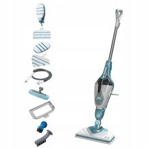 Black & Decker BHSM166DSM Dampfreiniger/Dampfmopp 0,5 l 1600 W Farbe Aqua, Weiß