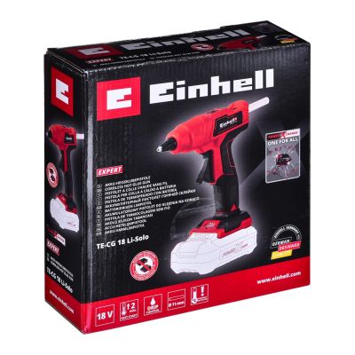 7. TE-CG 18 Li-Solo AKU EINHELL Klebepistole