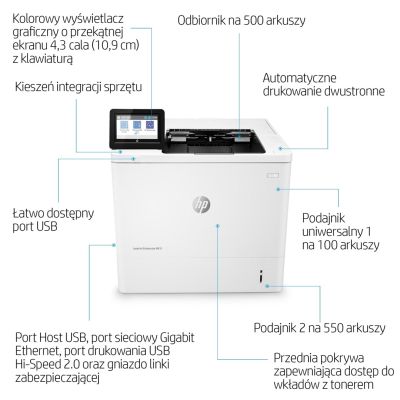 9. HP LASERJET M611DN LASERDRUCKER