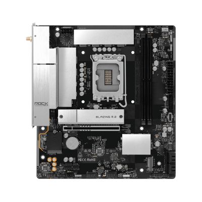 3. Asrock B860M Rock WiFi Intel B860 LGA 1851 (Sockel V1) Micro-ATX