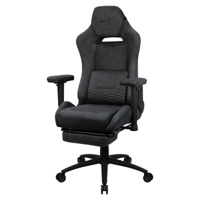 AEROCOOL ROYAL AeroSuede SCHIEFERGRAUER STUHL