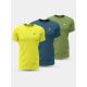Herren-T-Shirt (3er-Set) 4F 4FWSS26TTSHM4217-90S