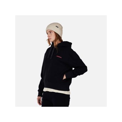 4. ROSSIGNOL W WATERFALL H RELAX SWEATSHIRT Damen-Sweatshirt schwarz