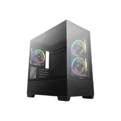 12. DeepCool CG380 3F Midi-Tower Schwarz