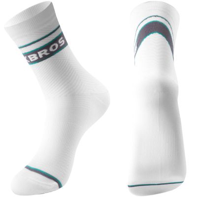 Rockbros Sportsocken weiß-grau-blau M