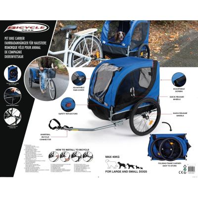 26. FAHRRADANHÄNGER FÜR TIERE BIS ZU 40 KG