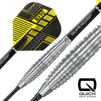 2. Harrows NX-90 Bomb QP 90 % Steeltip-Darts