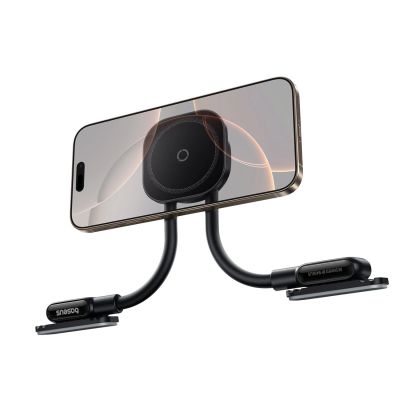 7. Baseus PrimeTrip C03s Magnethalterung kompatibel mit MagSafe für Armaturenbrett, selbstklebend – Schwarz