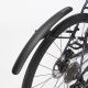 14. Wozinsky WBR-01 universeller, verstellbarer Fahrradschutzblech - schwarz