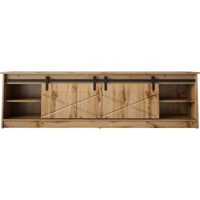 2. TV-Schrank GRANERO 200x56,7x35 Eiche Wotan