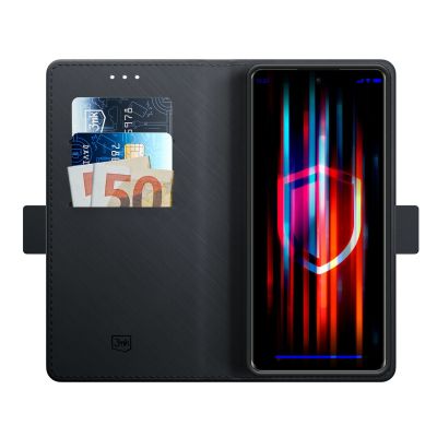 2. 3mk Wallet Case für Realme 11 Pro – Schwarz