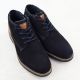 3. Herren-Ankle-Boots aus Wildleder, marineblau, Bugatti 331-8373H-1400