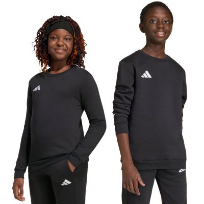2. adidas Entrada 26 Sweatshirt für Kinder, schwarz, JZ6554