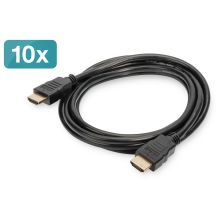 Digitus High Speed HDMI-Kabel mit Ethernet, 10er-Pack