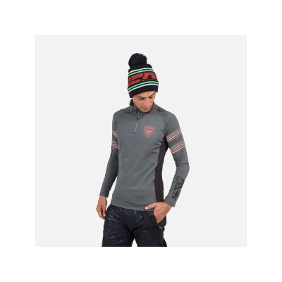 Rossignol Classique Hero 1/2 Zip T-Shirt Grau