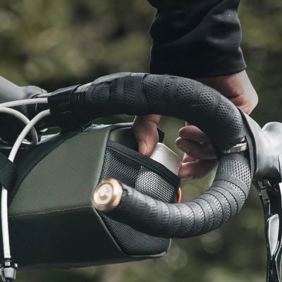 4. Rockbros 30110054001 Fahrradlenkertasche 2,2 l - Grün