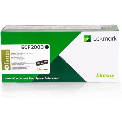 Lexmark Toner 50F2000 Schwarz