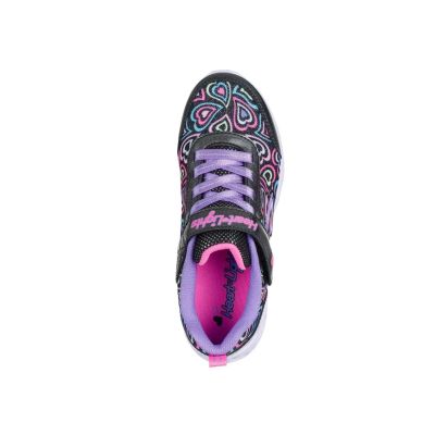 3. Skechers S-Lights Heart Lights-Boogie Love 303257L-BKMT Schwarz/Mehrfarbig