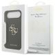 8. Guess Grained Big 4G & Classic Logo Hülle für iPhone Air - Schwarz