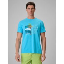 Herren-T-Shirt mit Aufdruck, regulär, Größe 4F 4FRSS26TTSHM4303-33S
