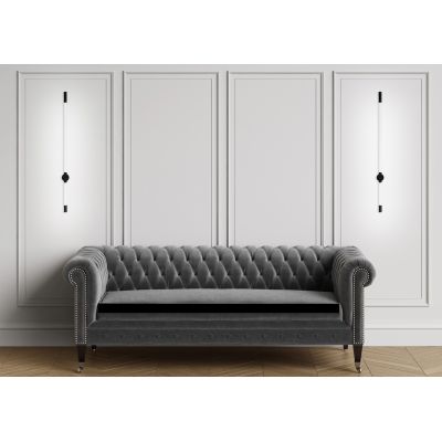15. Activejet AJE-LUNGO Schwarze LED-Wandleuchte