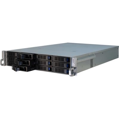 5. Inter-Tech IPC 2U-2412 Rack Schwarz, Silber