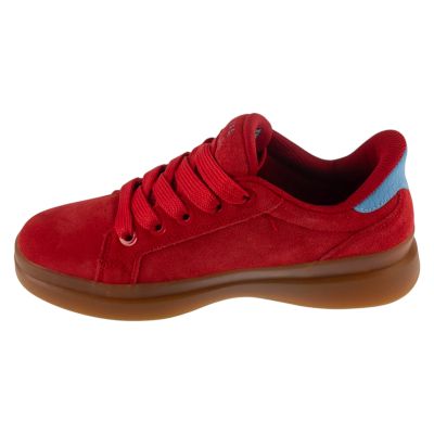 2. Skechers Slip-Ins Suede Snoop Cupsole Sneaker 186100-RDBL Rot 36